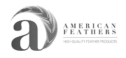 A AMERICAN FEATHERS HIGH QUALITY FEATHER PRODUCTS trademark