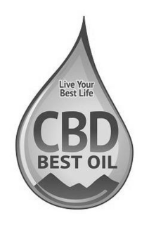 LIVE YOUR BEST LIFE CBD BEST OIL trademark
