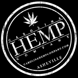 CAROLINA HEMP COMPANY, CAROLINAHEMPCOMPANY.COM, ASHEVILLE trademark