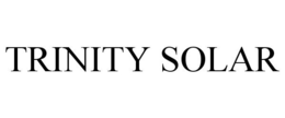 TRINITY SOLAR trademark
