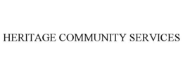 HERITAGE COMMUNITY SERVICES trademark