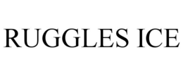 RUGGLES ICE trademark