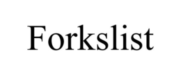 FORKSLIST trademark