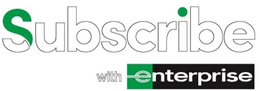SUBSCRIBE WITH ENTERPRISE trademark