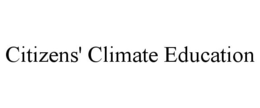 CITIZENS' CLIMATE EDUCATION trademark