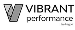 V VIBRANT PERFORMANCE BY ARAGON trademark