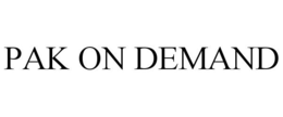 PAK ON DEMAND trademark