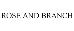 ROSE AND BRANCH trademark