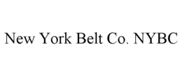 NEW YORK BELT CO. NYBC trademark