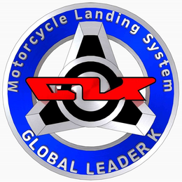 GLK MOTORCYCLE LANDING SYSTEM GLOBAL LEADER K trademark