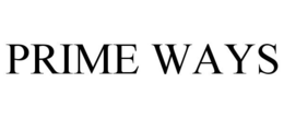 PRIME WAYS trademark