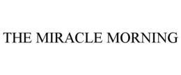 THE MIRACLE MORNING trademark