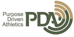 PURPOSE DRIVEN ATHLETICS PDA trademark