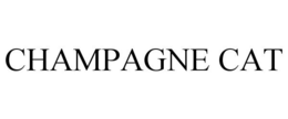 CHAMPAGNE CAT trademark
