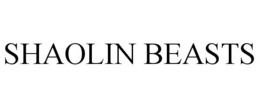 SHAOLIN BEASTS trademark