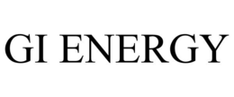 GI ENERGY trademark