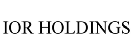 IOR HOLDINGS trademark