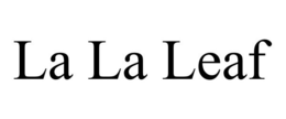LA LA LEAF trademark