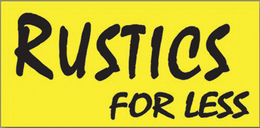 RUSTICS FOR LESS trademark