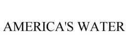 AMERICA'S WATER trademark