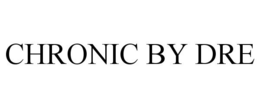 CHRONIC BY DRE trademark
