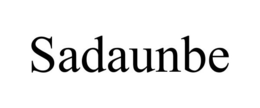 SADAUNBE trademark