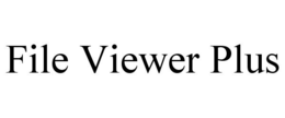 FILE VIEWER PLUS trademark