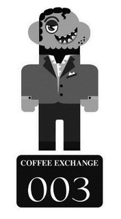 COFFEE EXCHANGE, 003 trademark