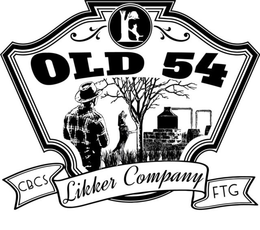 OLD 54 LIKKER COMPANY CBCS FTG trademark