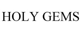 HOLY GEMS trademark