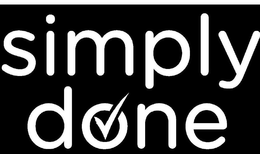 SIMPLY DONE trademark