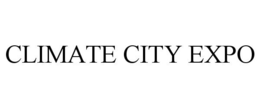 CLIMATE CITY EXPO trademark