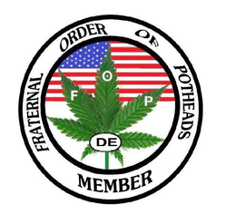 FRATERNAL ORDER OF POTHEADS MEMBER F O P DE trademark