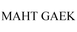 MAHT GAEK trademark