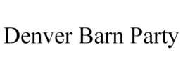 DENVER BARN PARTY trademark