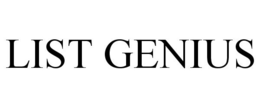 LIST GENIUS trademark