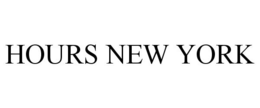 HOURS NEW YORK trademark
