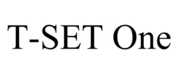 T-SET ONE trademark