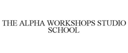 THE ALPHA WORKSHOPS STUDIO SCHOOL trademark