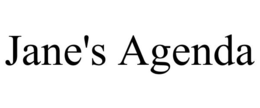JANE'S AGENDA trademark