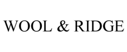 WOOL & RIDGE trademark