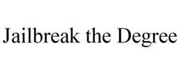 JAILBREAK THE DEGREE trademark