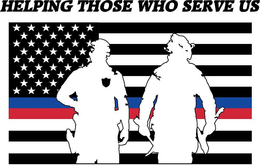 HELPING THOSE WHO SERVE US trademark
