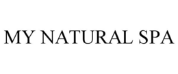 MY NATURAL SPA trademark