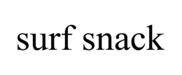 SURF SNACK trademark