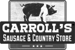 CARROLL'S SAUSAGE & COUNTRY STORE trademark