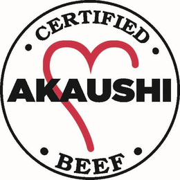 CERTIFIED AKAUSHI BEEF trademark