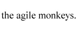 THE AGILE MONKEYS. trademark