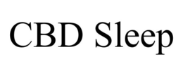CBD SLEEP trademark