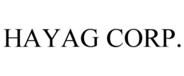 HAYAG CORP. trademark